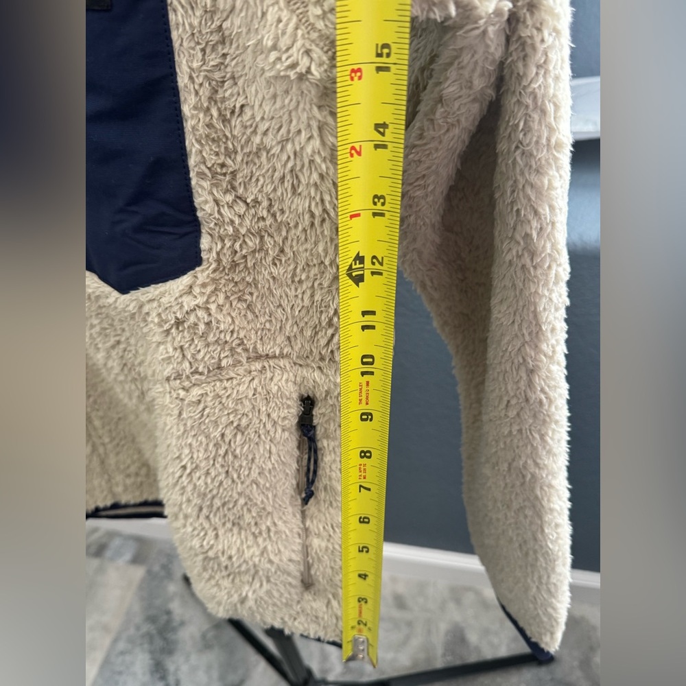 Patagonia Men's Los Gatos Crew - Cream and Blue - Picture 5 of 5